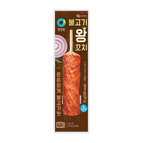 청정원)불고기왕꼬치 100g